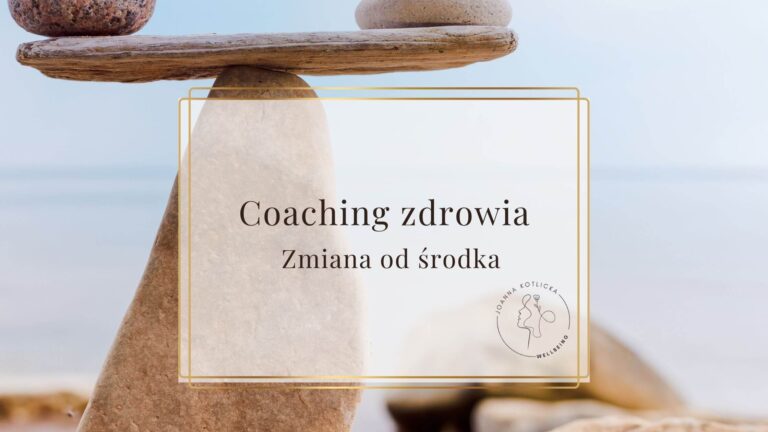 Kamienie ustawione jeden na drugim - symbol wellness i coachingu zdrowia